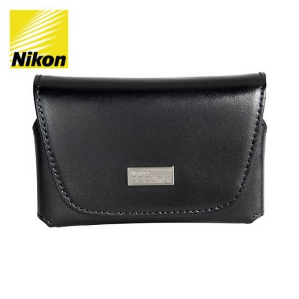 Nikon Black Leather Horizontal Case