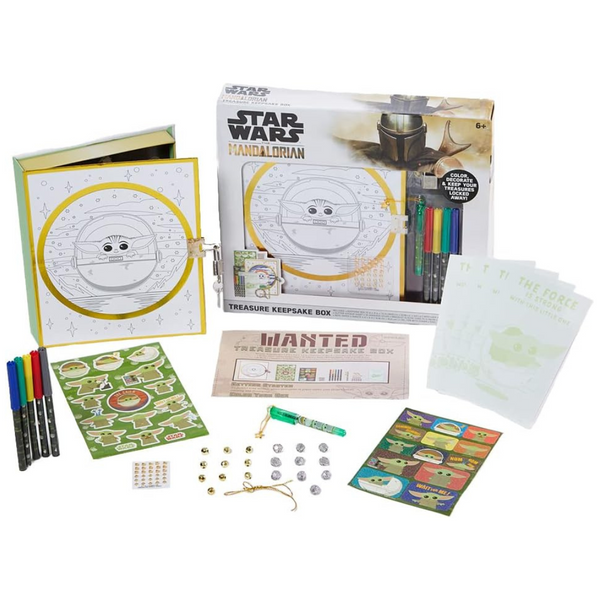 Disney Star Wars Baby Yoda Mandalorian Storage Keepsake Box Craft Kit