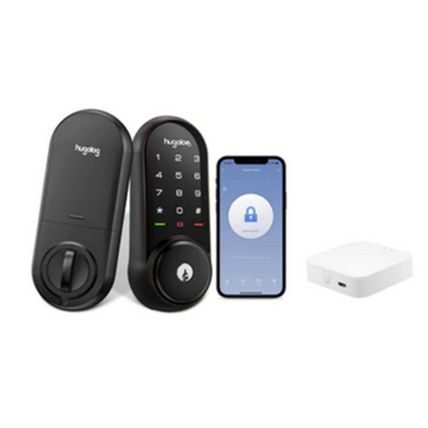 Hugolog HU03-ORB-BLG Keypad Smart Lock With Gateway