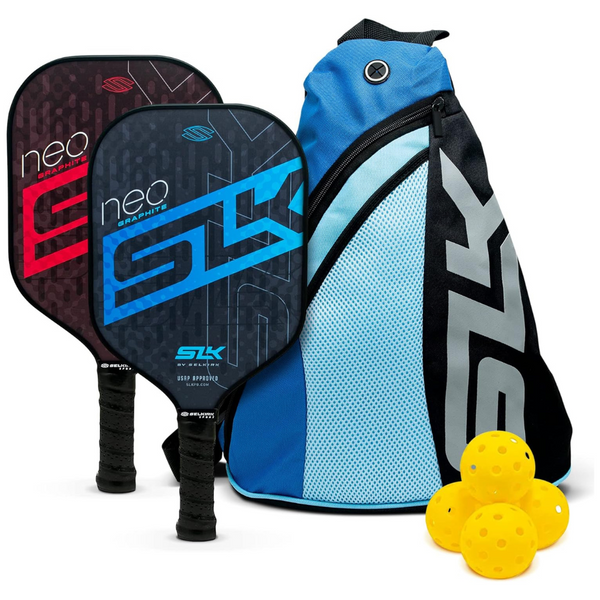 2024 SLK by Selkirk Multilayer Fiberglass & Graphite Pickleball Paddles Set