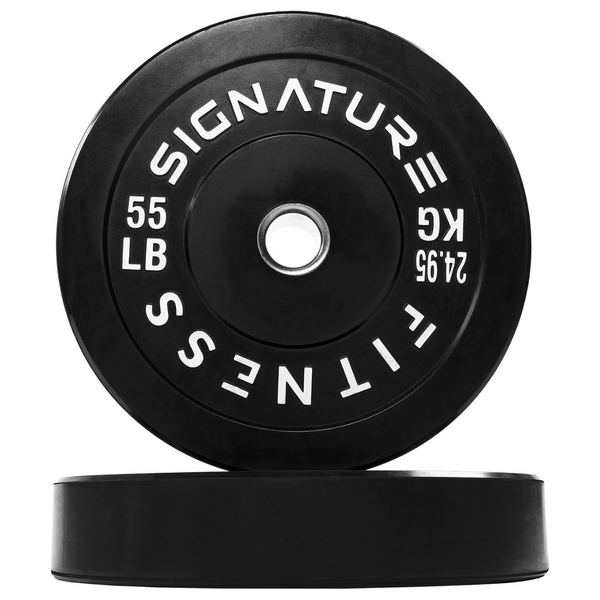 Signature Fitness 55lb 2" Olympic Bumper Plate