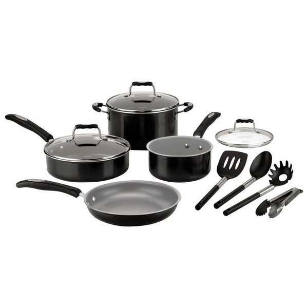 11-Piece Cuisinart Ceramic Nonstick Cookware Set