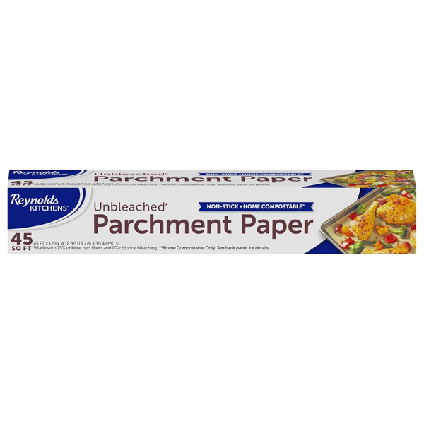 Reynolds 45 Sq. Ft Kitchens Unbleached Parchment Paper Roll