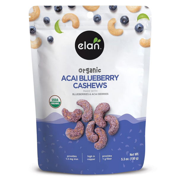 Elan Organic Acai Blueberry Cashews (5.3 Oz)