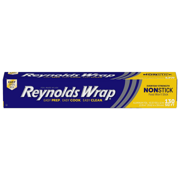 5-Pack Reynolds Wrap 130 Sq Ft Non Stick Aluminum Foil