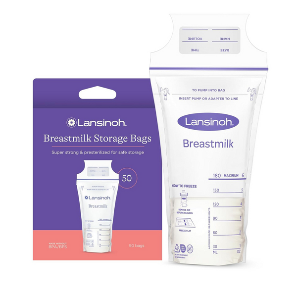 Lansinoh Breastmilk Storage Bags (50 Count)