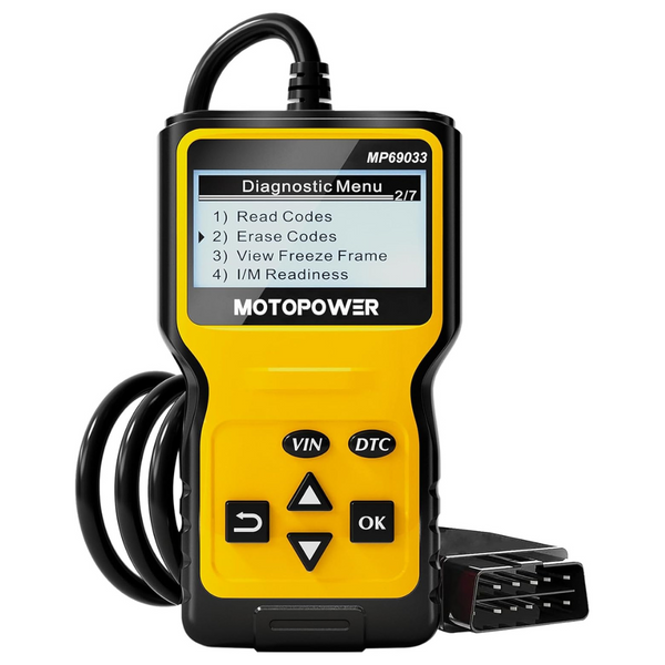 Motopower MP69033 Car OBD2 Scanner Code Reader Scan Tool