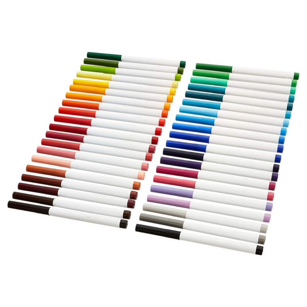 40-Pack Amazon Basics Supertip 40 Colors Washable Markers