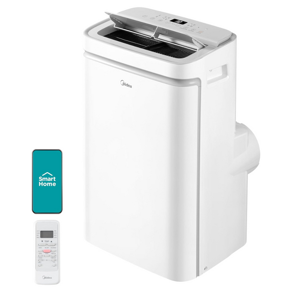 Midea 14000 BTU Ashrae Portable Air Conditioner With Heat