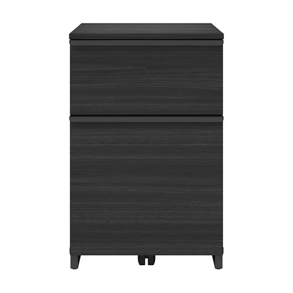 Thomasville Pedestal Burnt Ash 20.8" D 2-Drawer Vertical File Cabinet