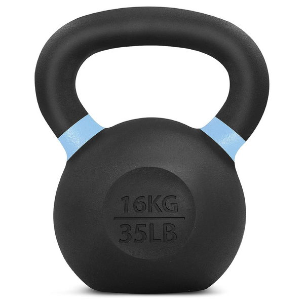 Yes4All 16kg / 35lb Powder Coated Kettlebell