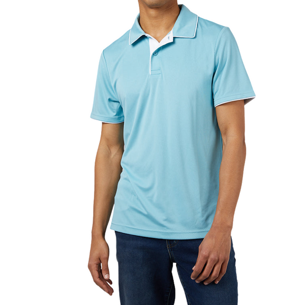 32 Degrees Men's Stretch Flow Tipped Polo (4 Colors)