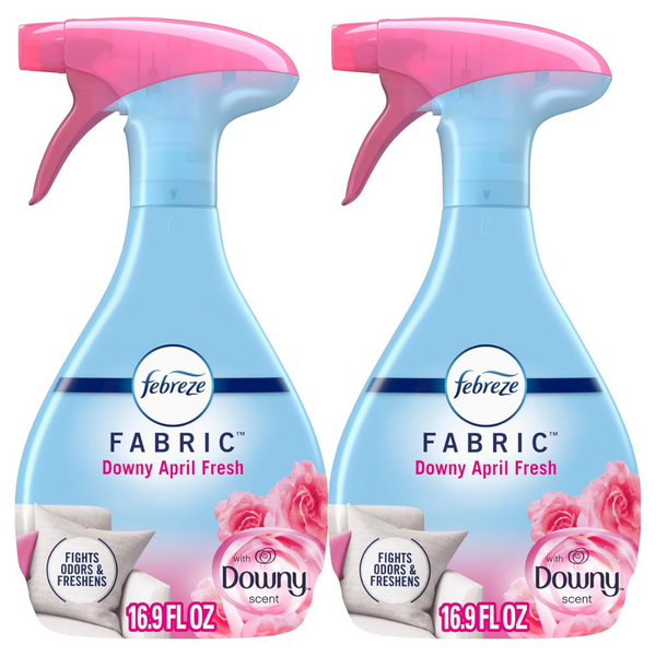 2-Pack Febreze Odor-Fighting Fabric Refresher 16.9-Oz (Downy April Fresh)