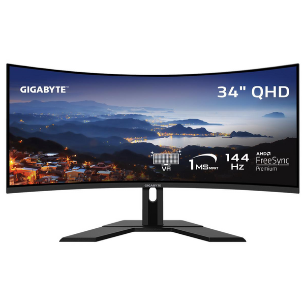 Gigabyte G34WQC A 34" Curved WQHD VA LED Gaming Monitor