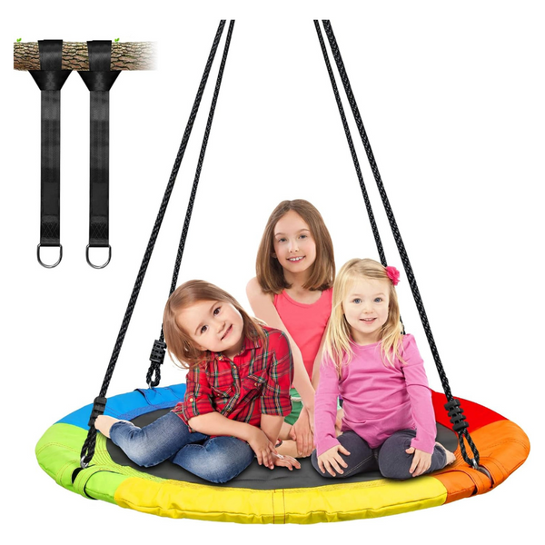 Trekassy 700lb 40 Inch Saucer Tree Swing For Kids & Adults