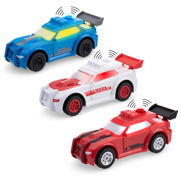 Tonka 3-Pack Sports Cars Made With Sturdy Plastic