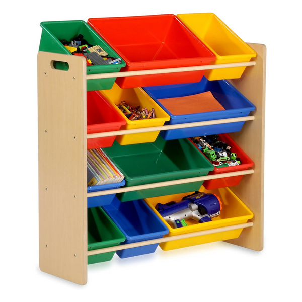 Honey-Can-Do SRT-01602 Kids Toy Organizer And Storage Bins