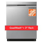 LG 24 Inch Top Control Standard Dishwasher With QuadWash