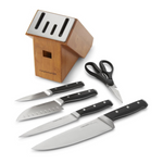 6-Piece Calphalon Classic Self-Sharpening Cutlery Knife Block Set