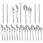 Stainless Steel Dishwasher Safe Silverware Set (20/30/45/60 Pcs)