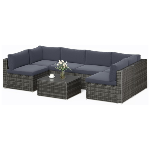 7-Piece Sunvivi Outdoor Patio Furniture Sets