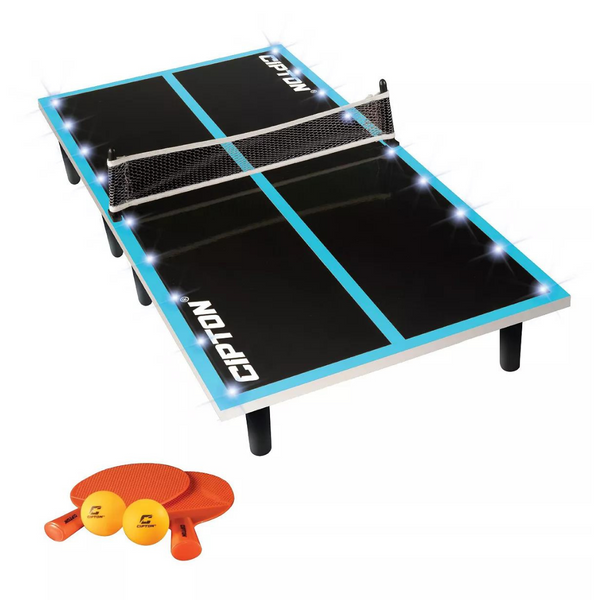 Cipton Sports LED Mini Ping Pong Tabletop Set