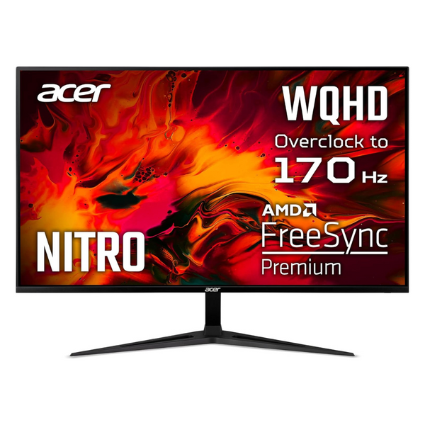 Acer Nitro RG321QU Pbiipx 31.5" WQHD 170Hz 1ms HDR10 IPS FreeSync Gaming Monitor