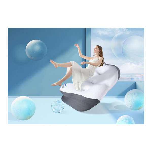 Sweet Moon Cloud Contour Memory Foam Pillow