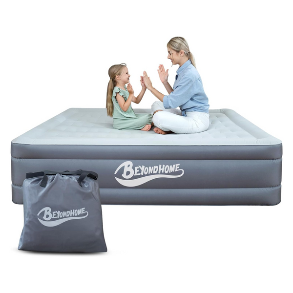 Beyondhome Queen Size 18 " Odorless Air Mattress With Built-in Pump