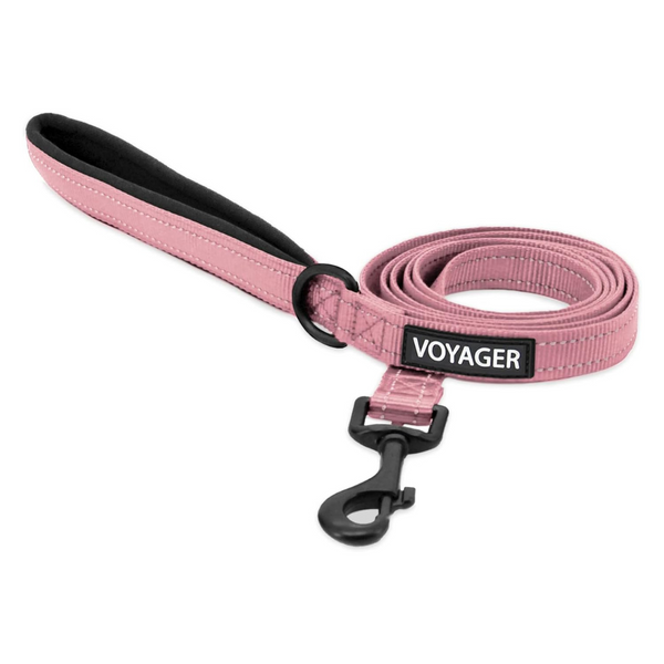 Best Pet Supplies 5ft Voyager Reflective Dog Leash With Neoprene Handle