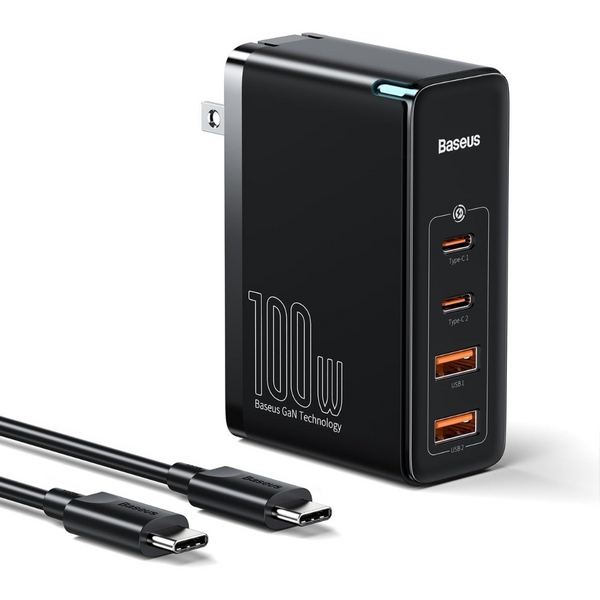 Baseus 100w 4-Port USB-C GaN II Charging Station