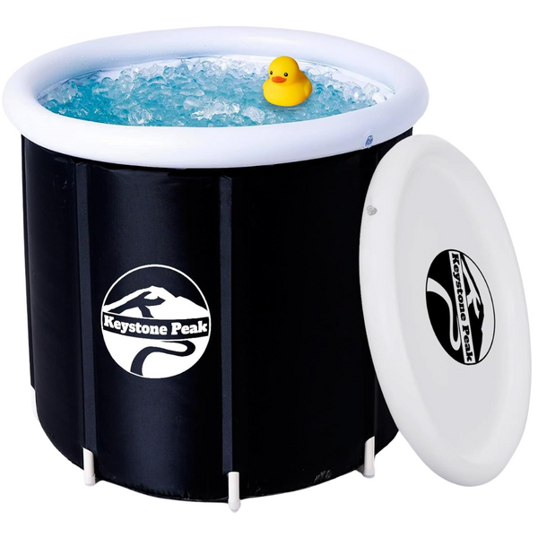 Portable 108Gl. Ice Bath Tub W/ Cover