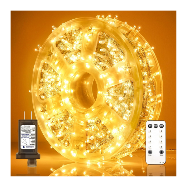 600 LED 246 FT Outdoor Waterproof String Lights