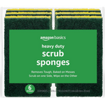 Amazon Basics Heavy Duty Sponges (6 Count)