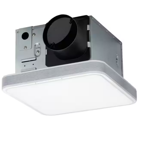 110 CFM LED Ceiling Mounted Bathroom Exhaust Fan