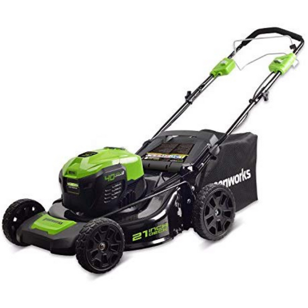 Greenworks 40v 21 Inch Self-Propelled Cordless Lawn Mower (MO40L02)