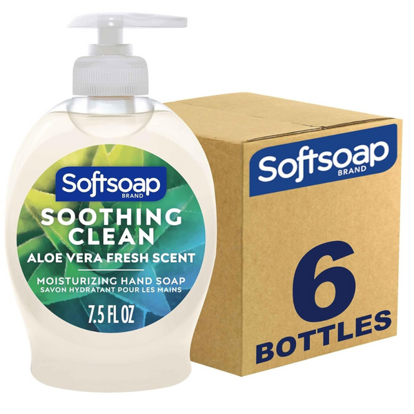 6-Pack Softsoap Moisturizing Aloe Vera Liquid Hand Soap (7.5 Fl Oz)