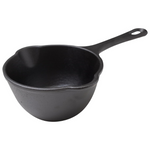 Victoria Cast Iron Saucepan, Cast Iron Melting Pot, 0.45 Qt