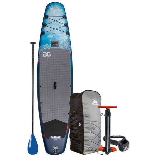 AquaGlide Inflatable Stand Up Paddle Board With Accessories