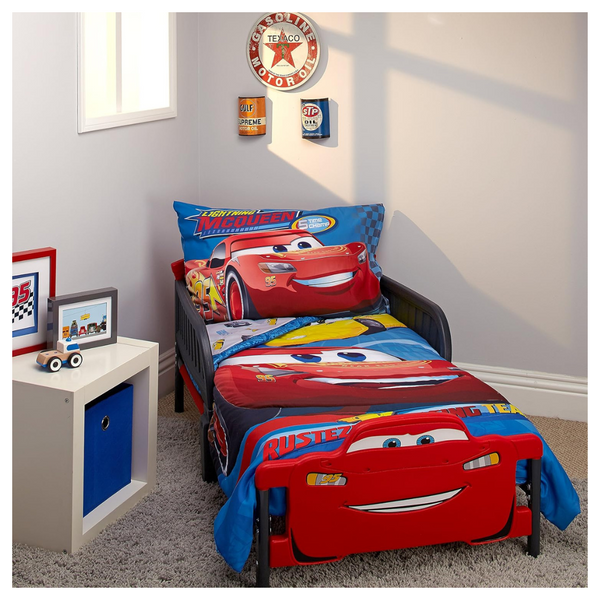 Disney Cars Rusteze Racing Team 4 Piece Toddler Bedding Set