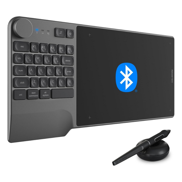 HUION Inspiroy Keydial KD200 Bluetooth Graphic Tablet