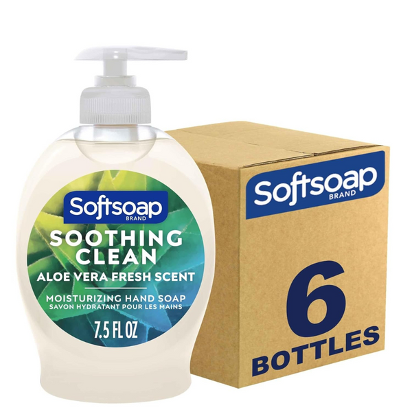 6-Pack Softsoap Moisturizing Aloe Vera Liquid Hand Soap (7.5 Fl Oz)