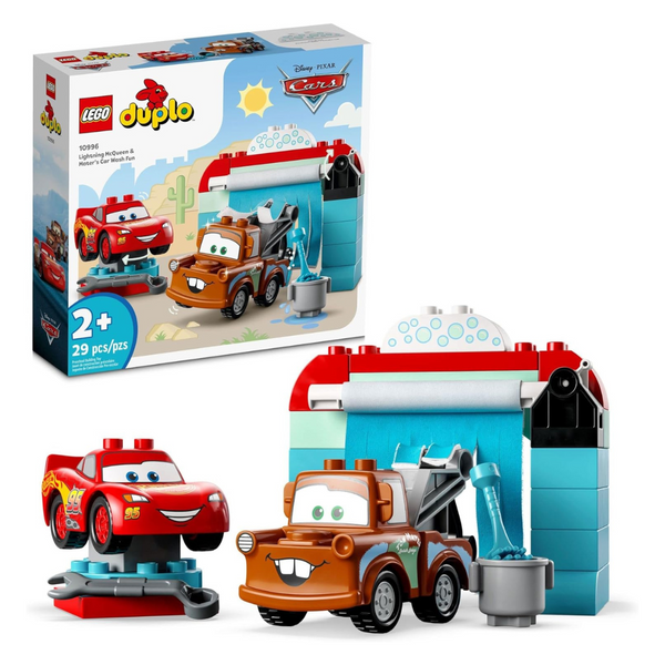 Lego DUPLO Disney And Pixars Cars Lightning McQueen & Maters Car Wash Fun