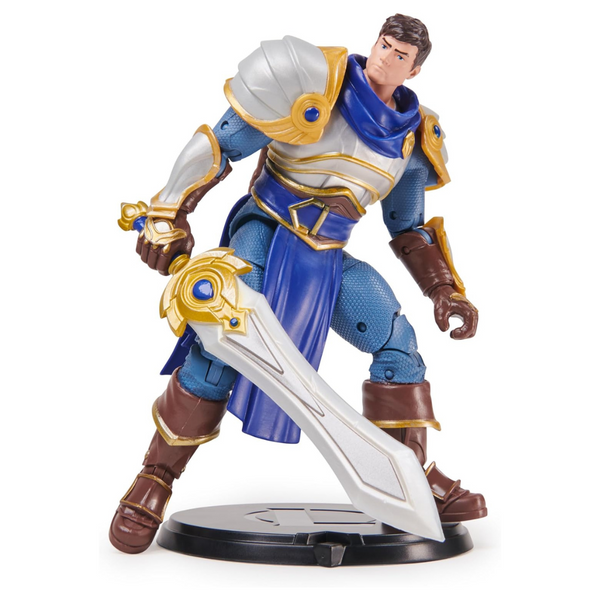 6" Tall Official Garen Premium Collectible Action Figure With Base