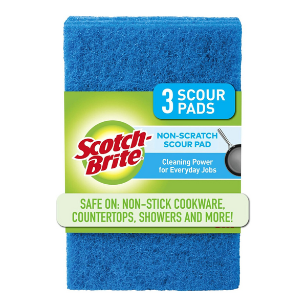 3-Pack Scotch-Brite Non-Scratch Scour Pads