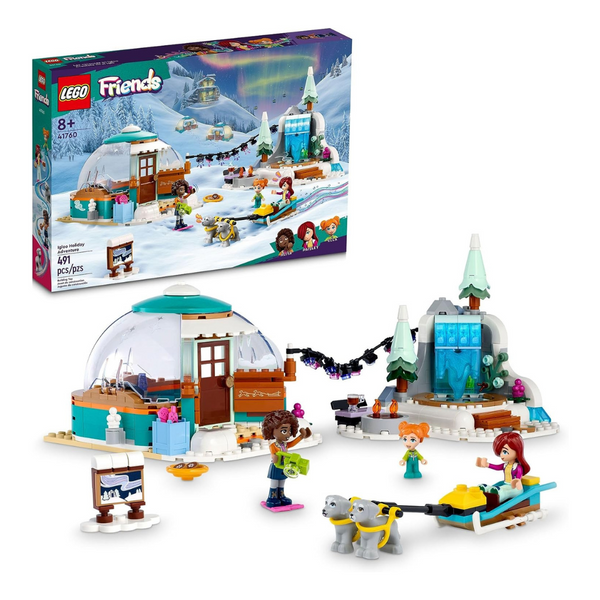 LEGO Friends Igloo Holiday Adventure 41760 Building Toy Set