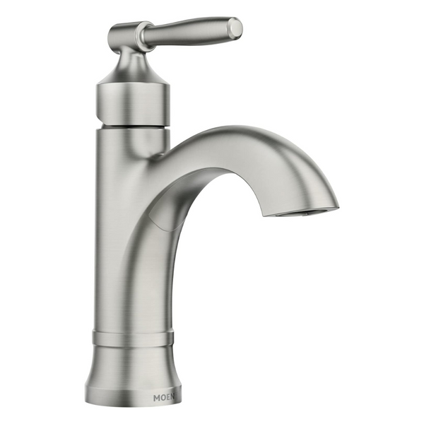 Moen Halle Spot Resist One-Handle Bathroom Sink Faucet