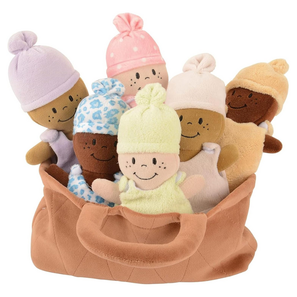 6-Pack Cre8tive Minds Basket Of Babies Soft Baby Dolls