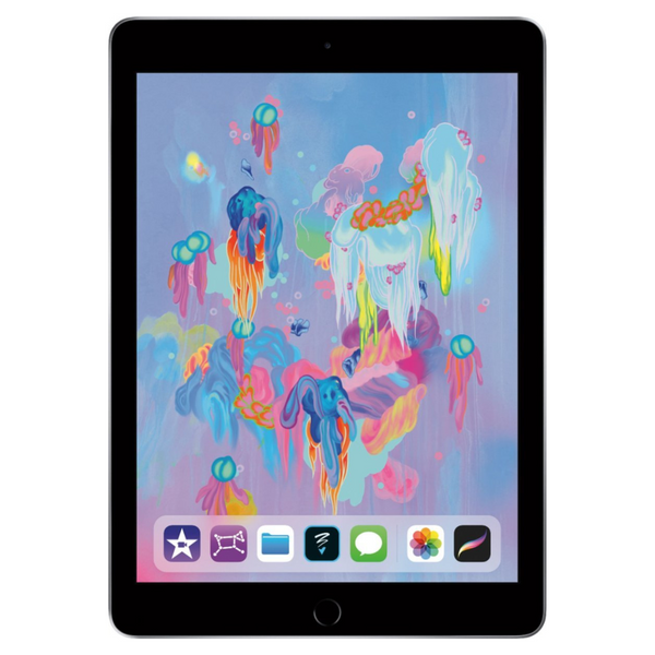 Apple MR7J2LL/A 9.7" 128GB Wi-Fi Retina Display Tablet (6th Gen) [Certified Refurb]