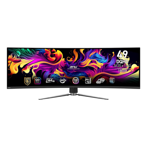 MSI MPG 491CQP QD-OLED 49" Curved Gaming Monitor